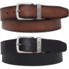 Opasok - Levi's Brown, Black, Green Strip - pánsky produkt (Levi's Base Black Black Levis Levis 80 cm)