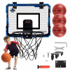 TABUĽA NA BASKETBALOVÝ KOŠ BASKETBAL PRE DETI MINI KOŠ NA DVERE HRY LOPTY