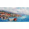 Ručne maľovaný maľba na plátne mesto Porto (Ručne maľovaný maľba na plátne mesto Porto)