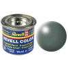 REVELL 360 Zelená syntetická polomatná modelárska farba (RAL6025), 14ml (REVELL 32360 GREEN SILK 14ml 0,47fl oz EMAIL COLOR)