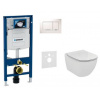 Geberit SET Duofix 111.300.00.5 +WCzávesné Id.Standard TESI +sedátko +Sigma30 Biele/Chróm 111.300.00.5 NF5