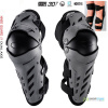 Leatt Dual Axis V25 chrániče kolien, šedá, L/XL