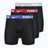 Pánske boxerky Nike Essential Micro 3 pairs black/sapphire/wolf grey/team crimson