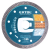 EXTOL® INDUSTRIAL Kotouč diamantový TURBO THIN CUT, 125×22,2×1,4 mm 8703042