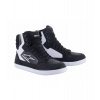Boty J-6 WATERPROOF, ALPINESTARS (černá/bílá) 2024 černá/bílá 43,5