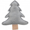 Trixie Vianočný stromček s catnipom, 10.5 cm, filc, šedá