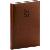 Denný diár Panama 2026, hnedý, 15 x 21 cm