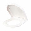 WC sedadlo s pomalým zatváraním duroplast biele antibakteriálne odnímateľné