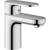 HANSGROHE Vernis Blend páková umývadlová batéria s plastovou odtokovou súpravou s tiahlom, výška výtoku 71 mm, chróm, 71550000