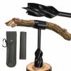 RUČNÝ VRTÁK SLIMÁK ŚWIDER SURVIVAL MULTITOOL NÔŽ BUSHCRAFTOVÝ KĽÚČ