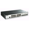 D-Link DGS-1510-20 20-Port Gigabit Stackable SmartPro Switch, 16x gigabit RJ45, 2x 10G SFP+ port, 2x SFP port DGS-1510-20/E