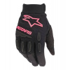 Rukavice STELLA FULL BORE, ALPINESTARS, dámske (čierna/ružová fluo) M