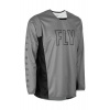 FLY RACING Cyklo dres RADIUM (sivá/čierna, veľ. L) 170