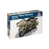 Italeri Model Kit military 7403 German Military Motorcycle with Sidecar 33-7403 1:9