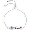Disney detský náramok s príveskom Stitch a nápisom „Ohana“ BF00662RL.PA