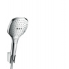 Hansgrohe 26720000 RAINDANCE Select E ručná sprcha 120, držiak Porter,chróm HG 26720000