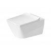 Duravit Viu - Závesné WC, Rimless, HygieneGlaze, biela 2511092000