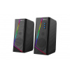 C-TECH reproduktory SPK-17, 2.0, RGB, černá