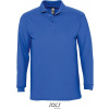 SOL'S | Winter II, Polo s dl. rukávom, modrá royal, L