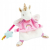 DOUDOU et COMPAGNIE palička na hranie rolí JEDNOROŽEC 32 cm