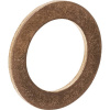 tesniaci krúžok 10 mm 14 mm měď 100 ks TOOLCRAFT 893850; 893850