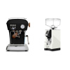 Ascaso Dream PID, Dark Black + Eureka Mignon Bravo, CR white