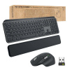 Logitech Master MX Keys Combo for Bussiness klávesnica Obsahuje myš Kancelária RF Wireless + Bluetooth AZERTY Francúzsky Grafit (920-010927)