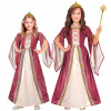 TRI STREDNÁ MALÁ STREDOVEKÁ PRINCEZNÁ KRÁĽOVNÁ KOSTÝM KARNEVAL 158