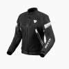 REVIT bunda na motocykel CONTROL AIR H2O, čierna/biela, veľ. 36/S