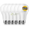 BERGE LED žiarovka A60 - E27 - 15W - 1200Lm - teplá biela - 5+1 zdarma