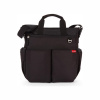 SKIPHOP Taška prebaľovacia Duo Signature čierna 34x14x36 čierna
