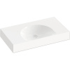Umývadlo na skrinku RAVAK Lite liaty mramor biela 80 mm XJX01380000
