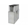 Betonová vpusť B125 s litinovou mříží H120 (333 x 130 x 380 mm)