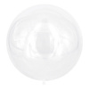 Party Balóny Bobo 80 cm - priehľadné latexové balóny na výzdobu 50 ks