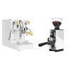 Lelit Mara PL62X V2, white + Eureka Mignon Libra 65 All Purpose, CR white