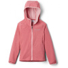 Columbia ROCKY RANGE SOFTSHELL ružová,sivá Dievčenská softshellová bunda L