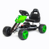 BABY MIX Detská šliapacia motokára Go-kart Speedy zelená 80x50x51 zelená