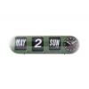 Nástenné hodiny Tube Flip Karlsson KA6032GR, 14cm