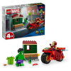 LEGO® Marvel 76287 Iron Man s motorkou a Hulk