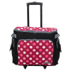 Brother Pojazdná taška na šijací stroj Polka bodka ružová