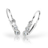 Dětské naušnice Cutie C2255-B CZ White