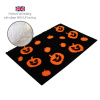DRYBED Premium Vet Bed Halloween čierny + oranžový 150 x 100 cm