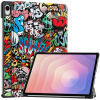 VSETKONAMOBIL 122544 ART Zaklápacie puzdro pre Samsung Galaxy Tab S11 GRAFFITI