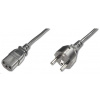 PREMIUMCORD Kabel napájecí 230V/10A, rovná vidlice, 2m kpsp2r