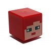19729pb043 Red Head, Modified Cube Pixelated (Minecraft Farmhand) (Červená hlava, upravená kostka pixelovaná (Minecraft farmář))