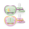 PHILIPS AVENT Cumlík Ultra air nočný 6-18m dievča 2ks