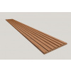 Dekoračný 3D lamelový Akustic panel 265x30x2,4cm Filc MDF Dub Jesenný lamela fólia Dub Jes 3D-F-MDF-DUBJESEN