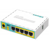 MikroTik RouterBOARD RB750UPr2 hEX PoE lite 64 MB RAM, 650 MHz, 5x LAN, 1x USB, PoE vr. L4