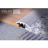 Profil prechodový Šampaň matný 40x2mm AL 270cm elox, samolepiaci