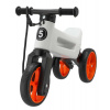 Funny Wheels Odrážadlo Super Sport 2v1 biele/oranžové